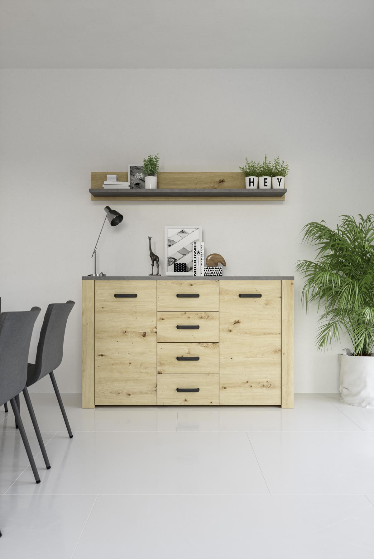 Design Kommode Möbel Sideboard Klassisch Wohnzimmer Holz Modern Luxus NEU