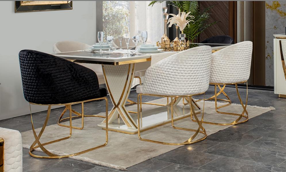 Esstisch Design Möbel Einrichtung Tische Massivholz Luxus Tisch Neu Italienische