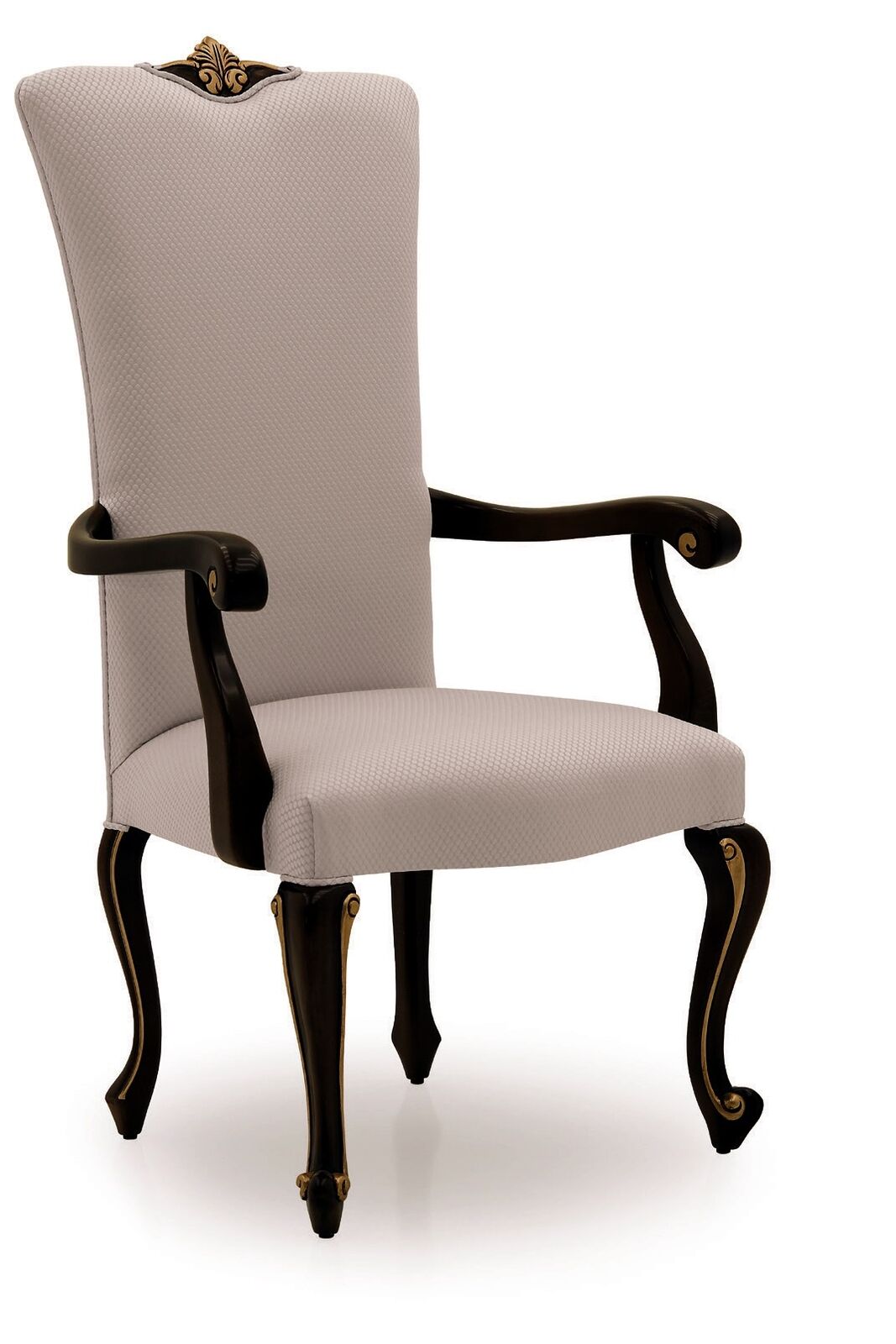 Esszimmer Designer Holz Modern Lehnstuhl Braun Luxus Stuhl Stühle Sessel Beige