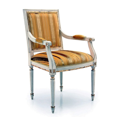 Esszimmer Stühle Design Sessel Neu Stuhl mit Armlehne Esszimmerstuhl Holz Stoff