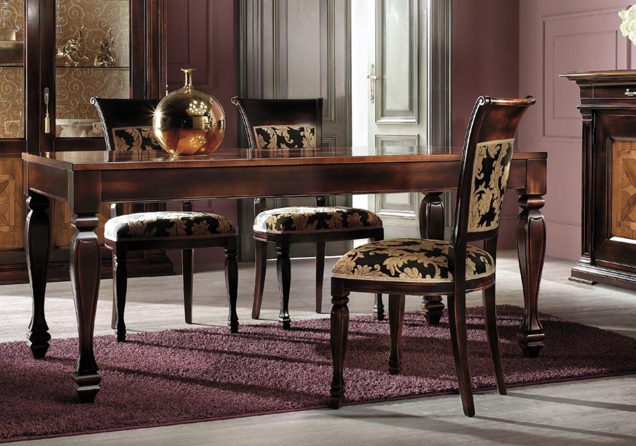 Esszimmer Stühle Luxus Sessel Holz Braun Stühle Wohnzimmer Möbel Neu