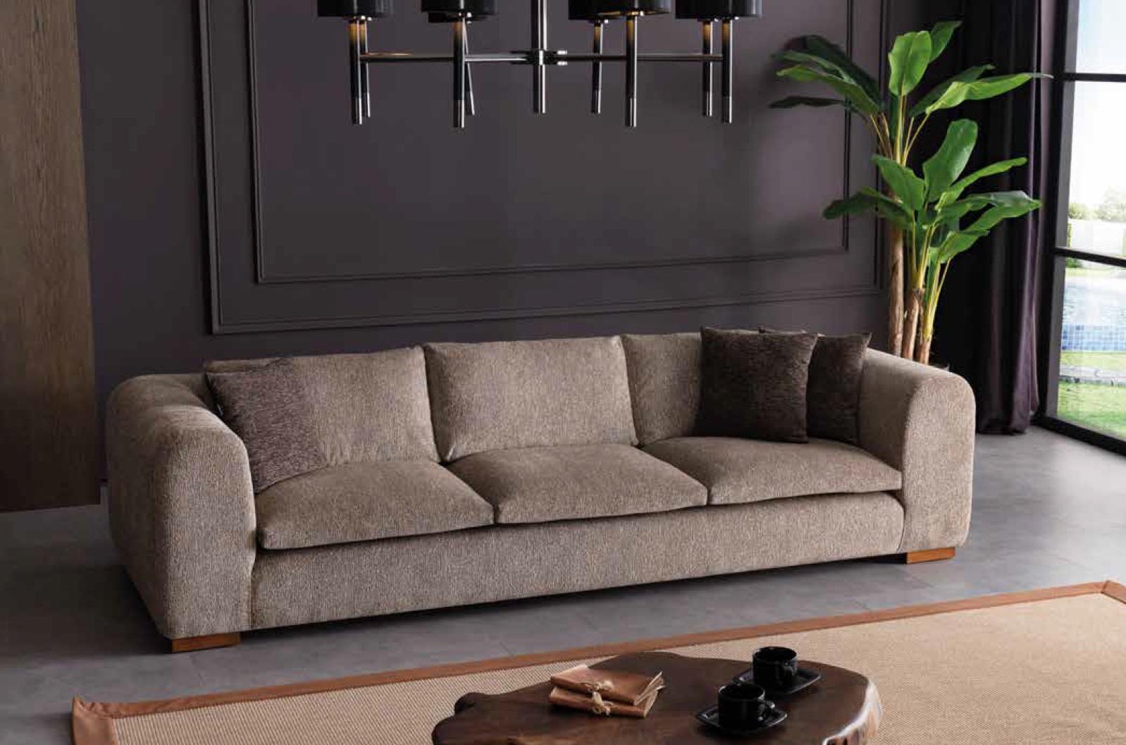 Big Sofa Couch 280cm Möbel Wohnzimmer Couchen Stoff Textil Sofas xxl