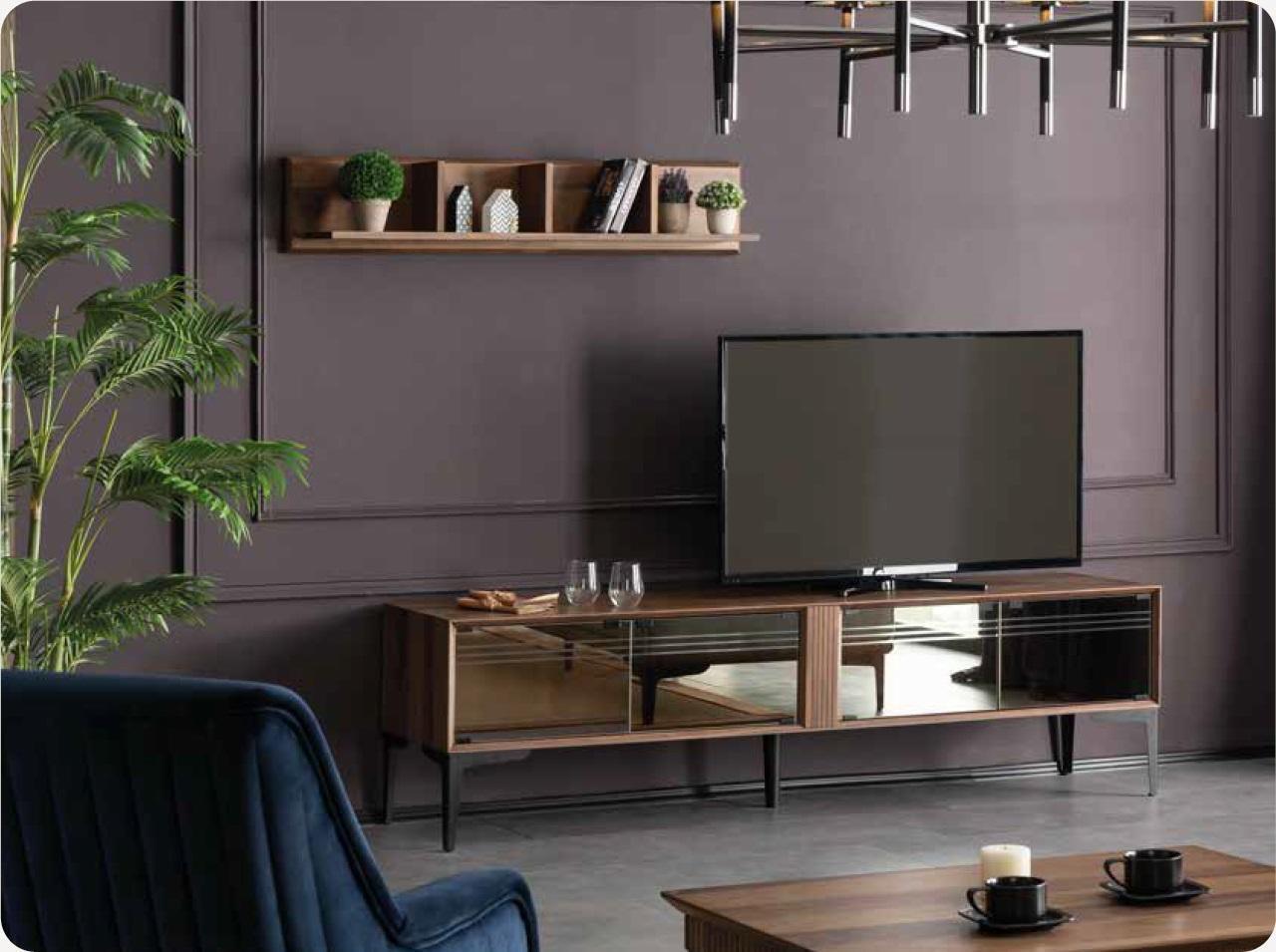 rtv Lowboard Kommode Sideboard tv Ständer Fernseh Holz Modern Design Tisch Neu