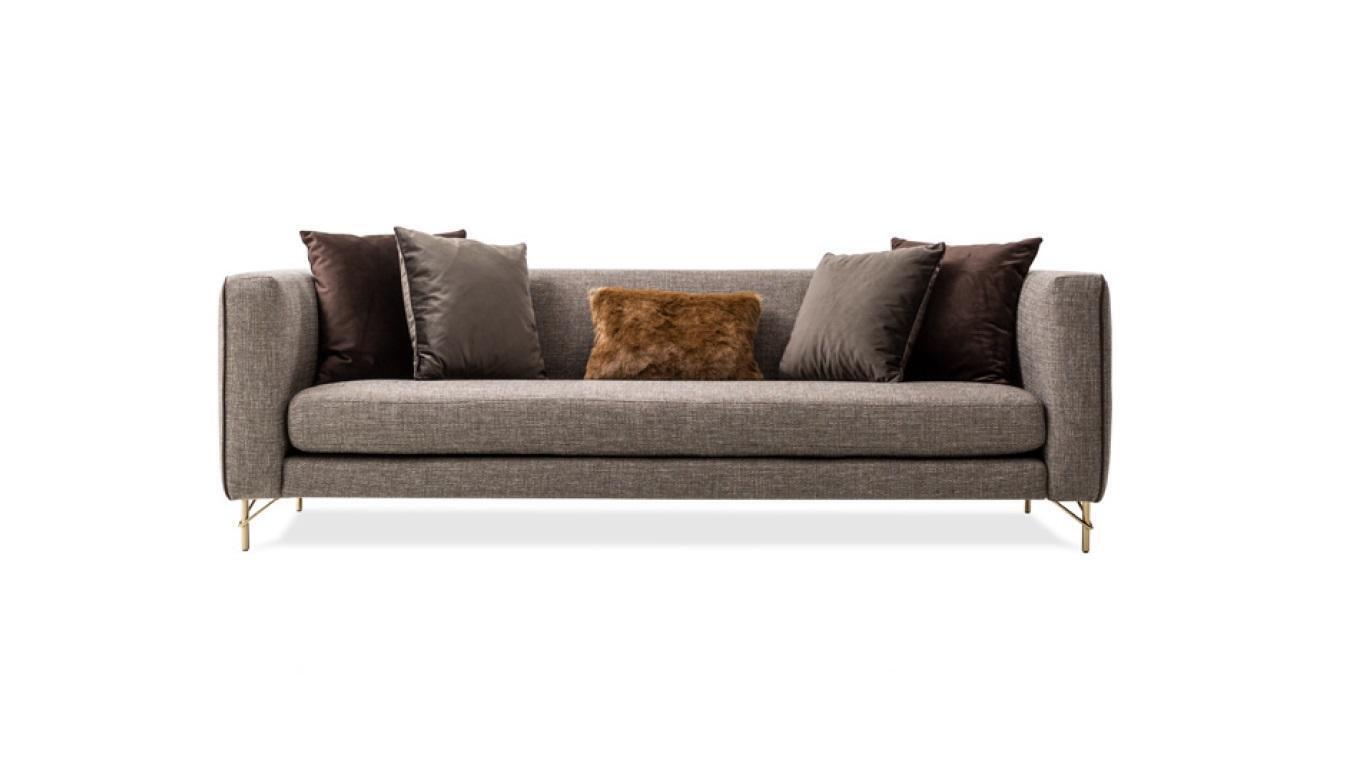 Design 4 Sitzer Relax Sofas Sofa Textil Polster Couch Stoff Schlafsofa Schlaf