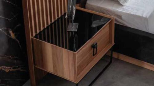 Design Nachttisch Konsole Beistell Tische Schlaf Zimmer Holz Luxus Konsolen Neu