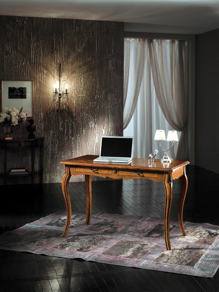 Computertisch Sekretär Schreibtisch Echtholz Büro Italienische Tische