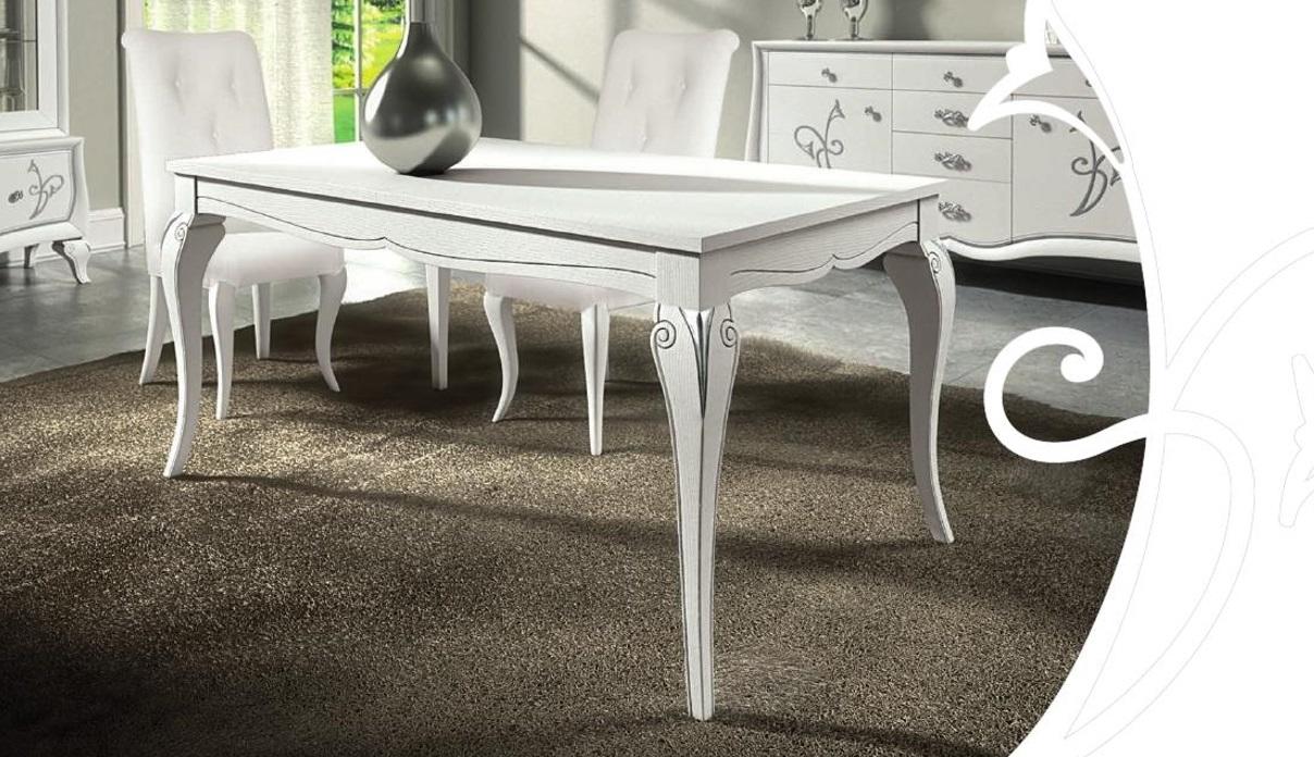 Esstisch Ausziehbar Tisch xxl Tische Modern Holz Ess Esszimmer Design Weiß