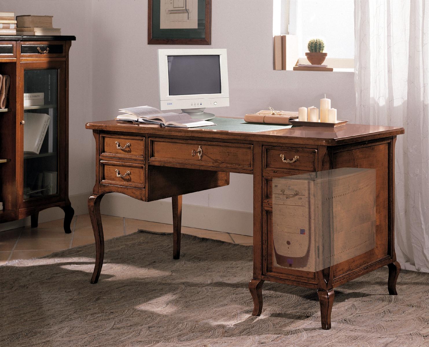 Büro Möbel Design Einrichtung Antik Holz Tisch Sekretär Schreib Tische Office