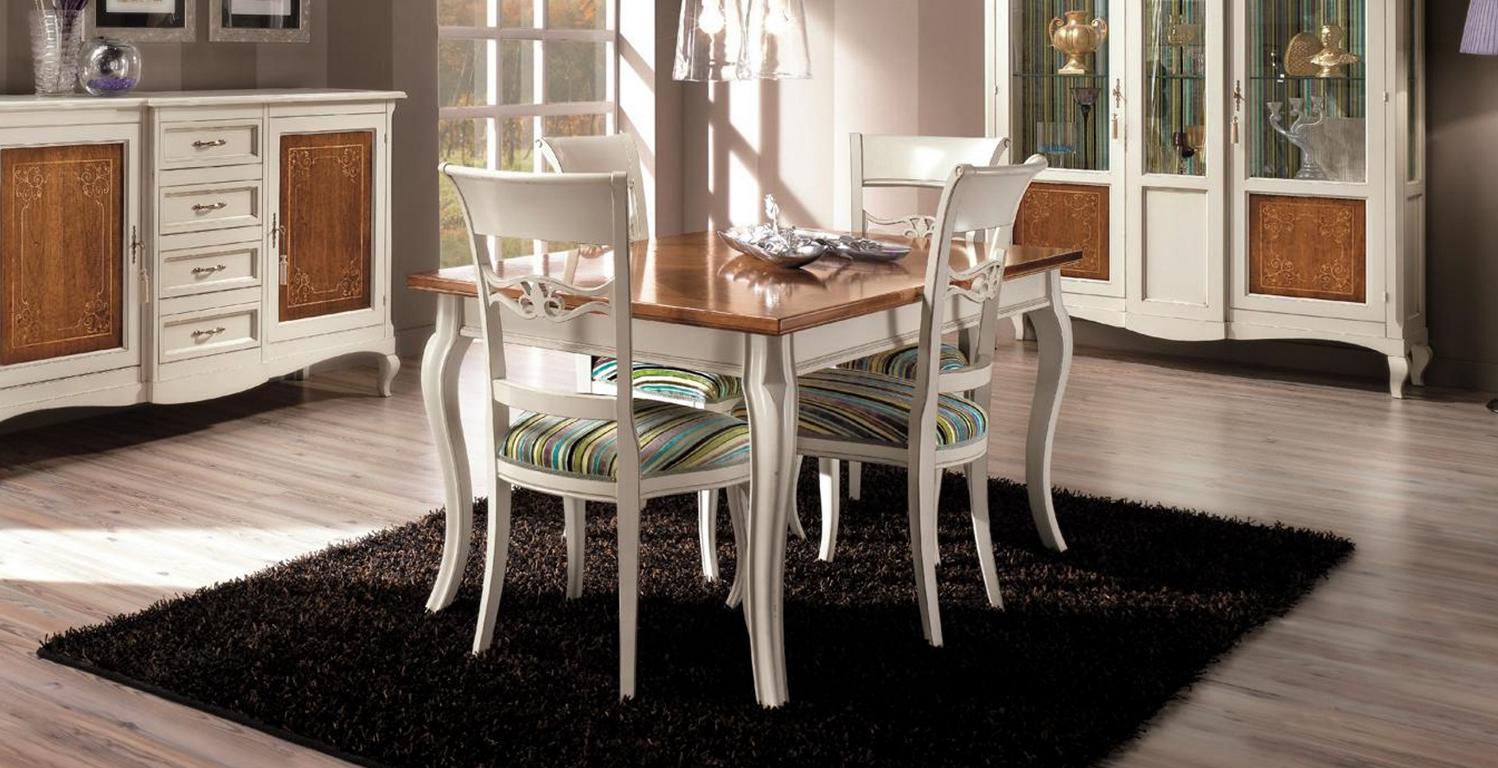 Esstisch-Set Esstisch + 4x Stühle Esstisch-Set Esstisch-Set Moderne Tische Tisch