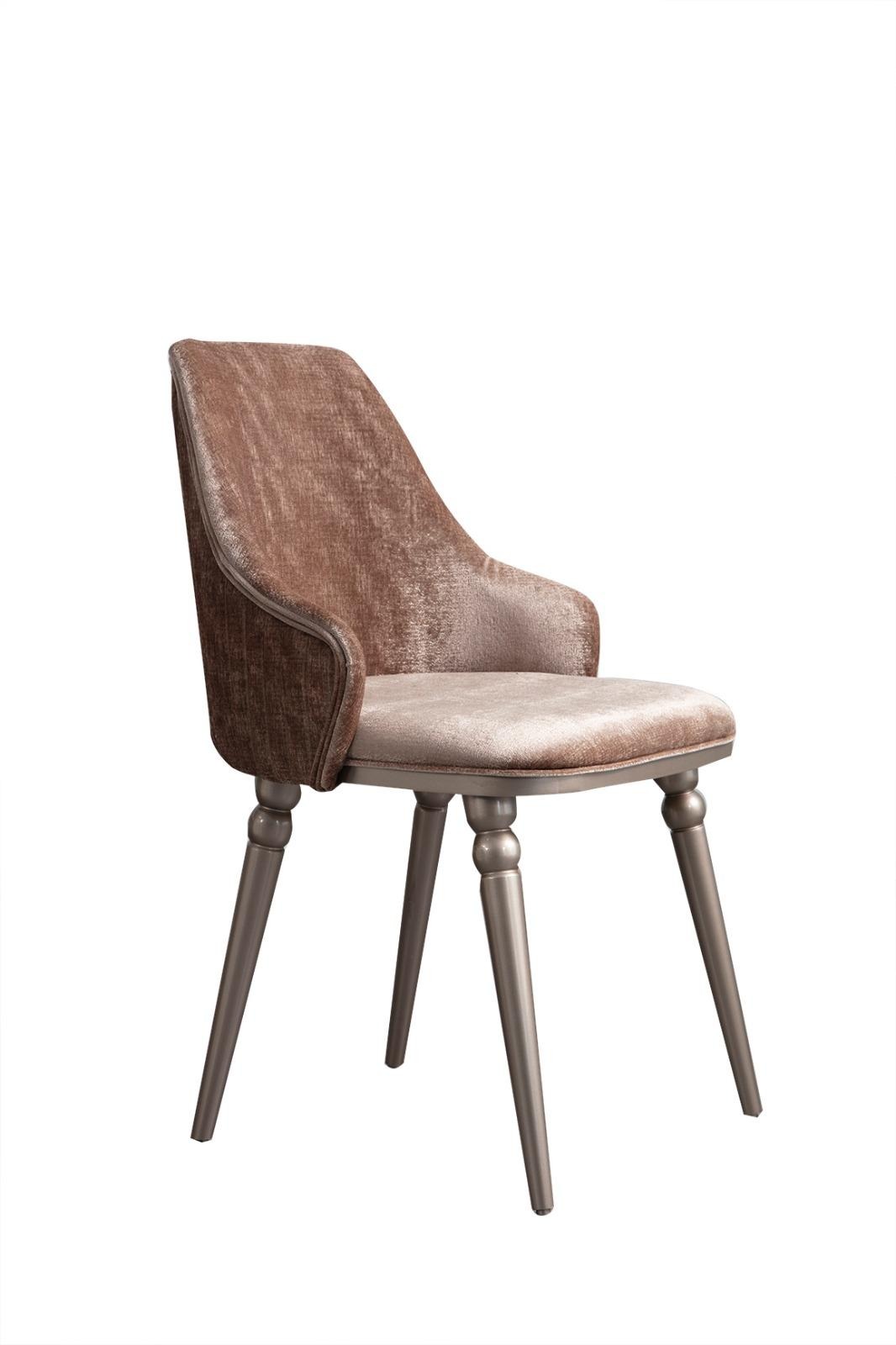 Moderner Holz Stuhl Esszimmer Luxus Stühle Sessel Lehnstuhl Holzstuhl