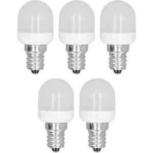 5 Stück Glühbirnen mit E12-Fassung, weiches Licht, 1,5 w, 75 lm, LED-Glühbirnen für Schreibtischlampe, Deckenventilator, Lampe, Wandlampe, AC220 v,