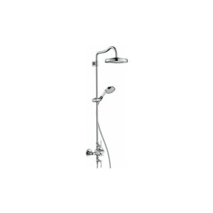 Axor Montreux Showerpipe mit Thermostat, Kopfbrause 240 1jet Classic, Farbe: Chrom - 16572000 - Hansgrohe