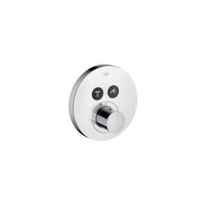 Axor Starck ShowerSelect Round Thermostat Unterputz für 2 Verbraucher, Farbe: Chrom - 36723000 - Hansgrohe