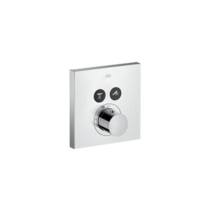 Axor Starck ShowerSelect Square Thermostat Unterputz für 2 Verbraucher, Farbe: Chrom - 36715000 - Hansgrohe