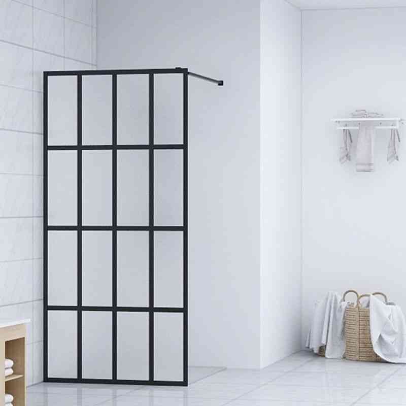 Duschwand für Begehbare Dusche Hartglas 90x195 cm