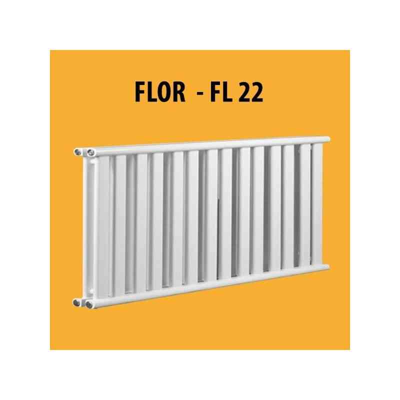 Flor - FL22 Design paneelheizkörper heizkörper flach top Höhe: 580 mm - Breite: 360 mm
