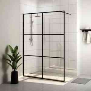 Maisonchic - Duschwand für Begehbare Dusche, Duschtrennwand, Walk-In Dusche, Glastrennwand mit Klarem ESG-Glas 140x195 cm KLI22795