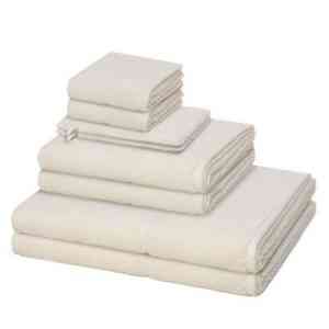 Möve Handtuch Set 8er Pack Pearl, Walkfrottee (Spar-Set, 8-St), 2 X Wasch- 2 X Gäste- 2 X Dusch- 2 X Handtuch im Set - Baumwolle -