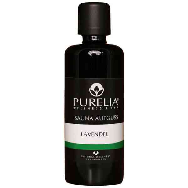 Saunaaufguss Konzentrat Lavendel 100 ml natürlicher Sauna-aufguss - reine ätherische Öle - Purelia