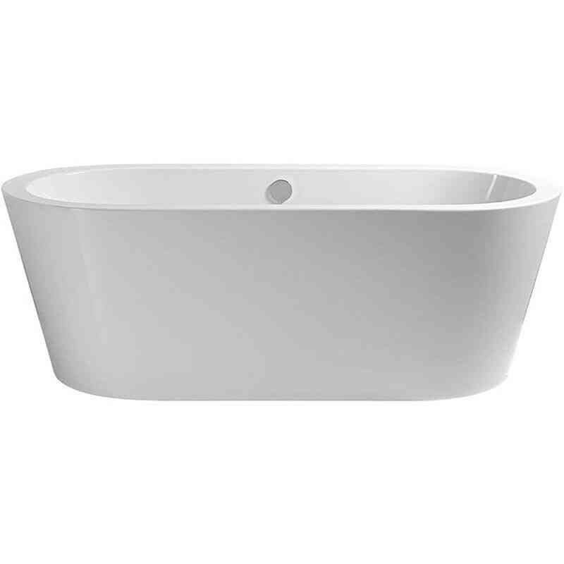 Schröder Badewanne Noa New 170 f 170x80x45/60 cm weiß – Weiß
