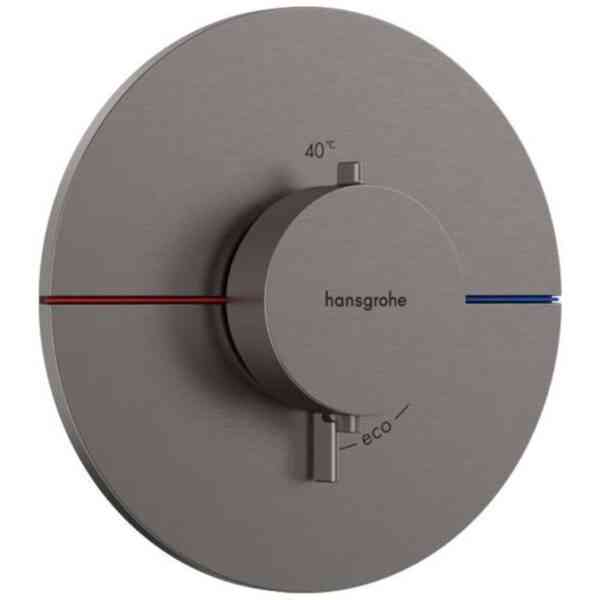 ShowerSelect Comfort - Unterputz-Thermostatarmatur, Chrom schwarz gebürstet 15559340 - Hansgrohe