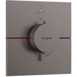 ShowerSelect Comfort - Unterputz-Thermostatarmatur, Chrom schwarz gebürstet 15571340 - Hansgrohe
