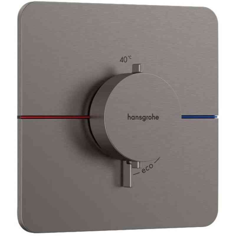 ShowerSelect Comfort - Unterputz-Thermostatarmatur, Chrom schwarz gebürstet 15588340 - Hansgrohe