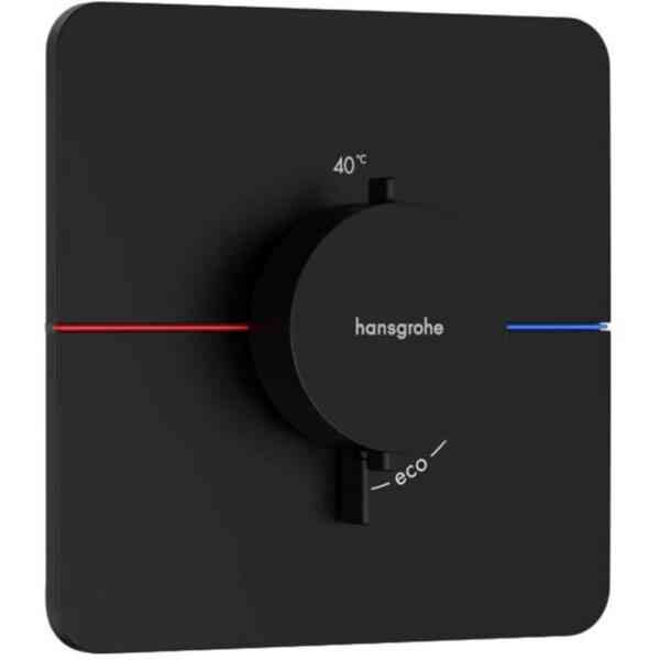 ShowerSelect Comfort - Unterputz-Thermostatarmatur, schwarz matt 15588670 - Hansgrohe