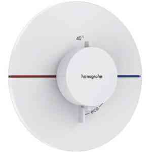 ShowerSelect Comfort - Unterputz-Thermostatarmatur, weiß matt 15559700 - Hansgrohe