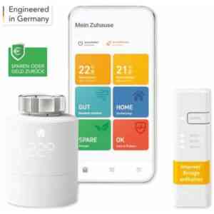 Starter Kit Smartes Heizkörper-Thermostat V3+, inkl. 1 Bridge - Tado