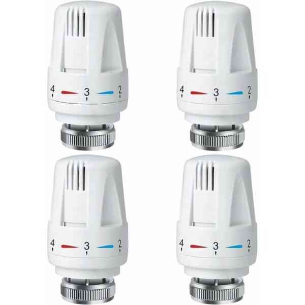 Stück Heizkörper-Thermostatkopf, Heizkörper-Thermostatkopf TRV M30 x 1,5, Heizkörper-Thermostatventil, Heizkörperventile für Heizsysteme für Zuhause