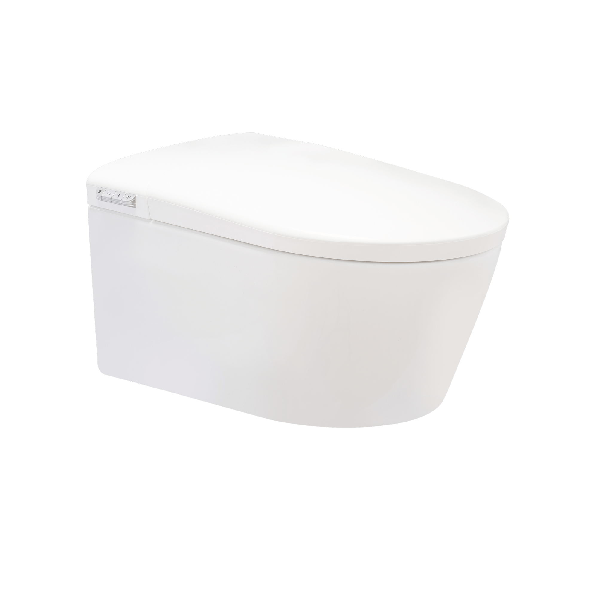 VEROSAN PRO Dusch-WC 'Divino' weiß spülrandlos, temperaturgesteuerter WC-Sitz