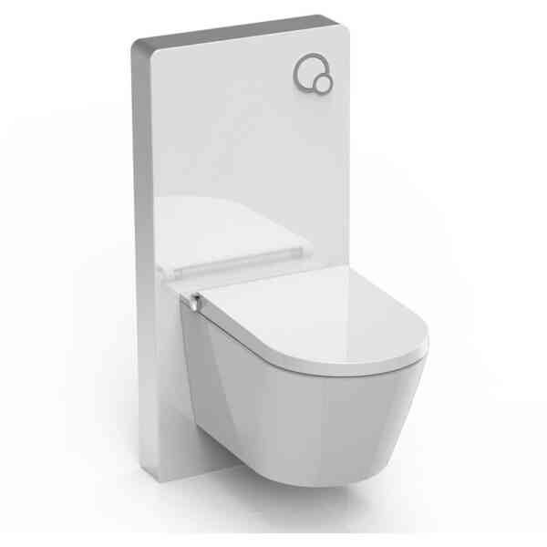 WC-Sparpaket 6: dusch-wc Basic 1102 & Sanitärmodul 805 in Weiß