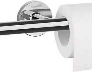 hansgrohe Toilettenpapierhalter Logis Universal, Toilettenpapierhalter doppelt, chrom