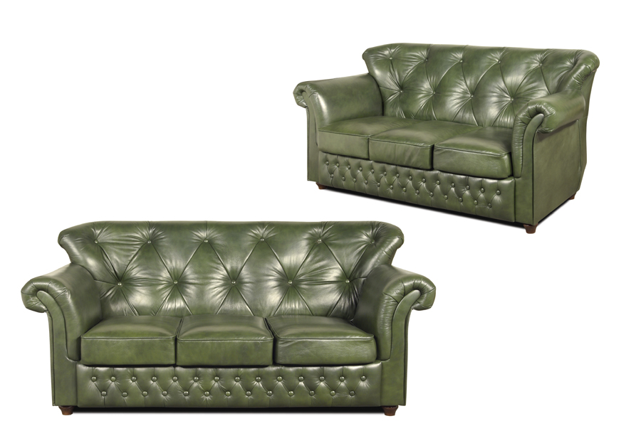 Chesterfield Möbel Sofa XXL Polster Sofas Couch Garnitur Leder Textil Stoff
