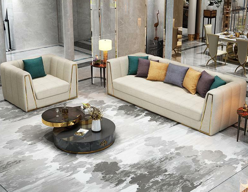 Edelstahl Exklusive Design Möbel 31 Sitzer Hocker Couch Polster Garnitur