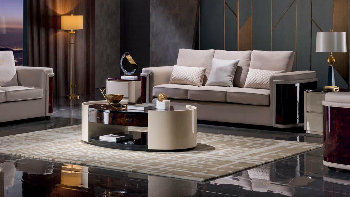 Ledersofa Couch Wohnlandschaft 3 Sitzer Design Modern Sofa Sofas