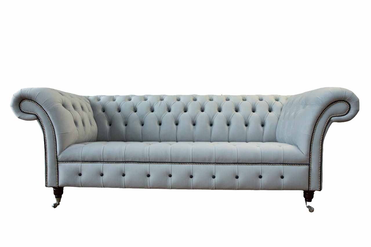 Sofa 3 Sitzer Luxus Chesterfield Ledersofas Luxus Designer Couch Neu