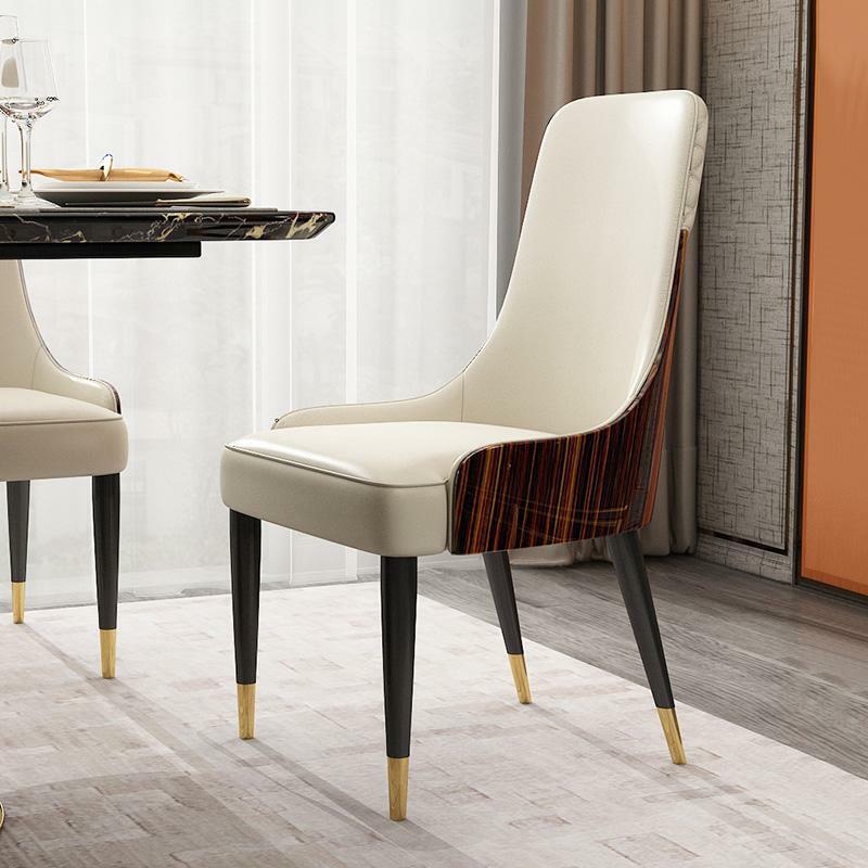 Moderne Holz Stühle Club Luxus Stoff Design Stuhl Lehnstuhl Sessel Polster
