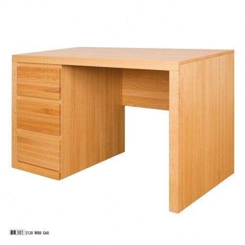 Tisch Schreibtisch Bürotisch Arbeitstisch Holz Echtholz Eiche Tische Massivholz
