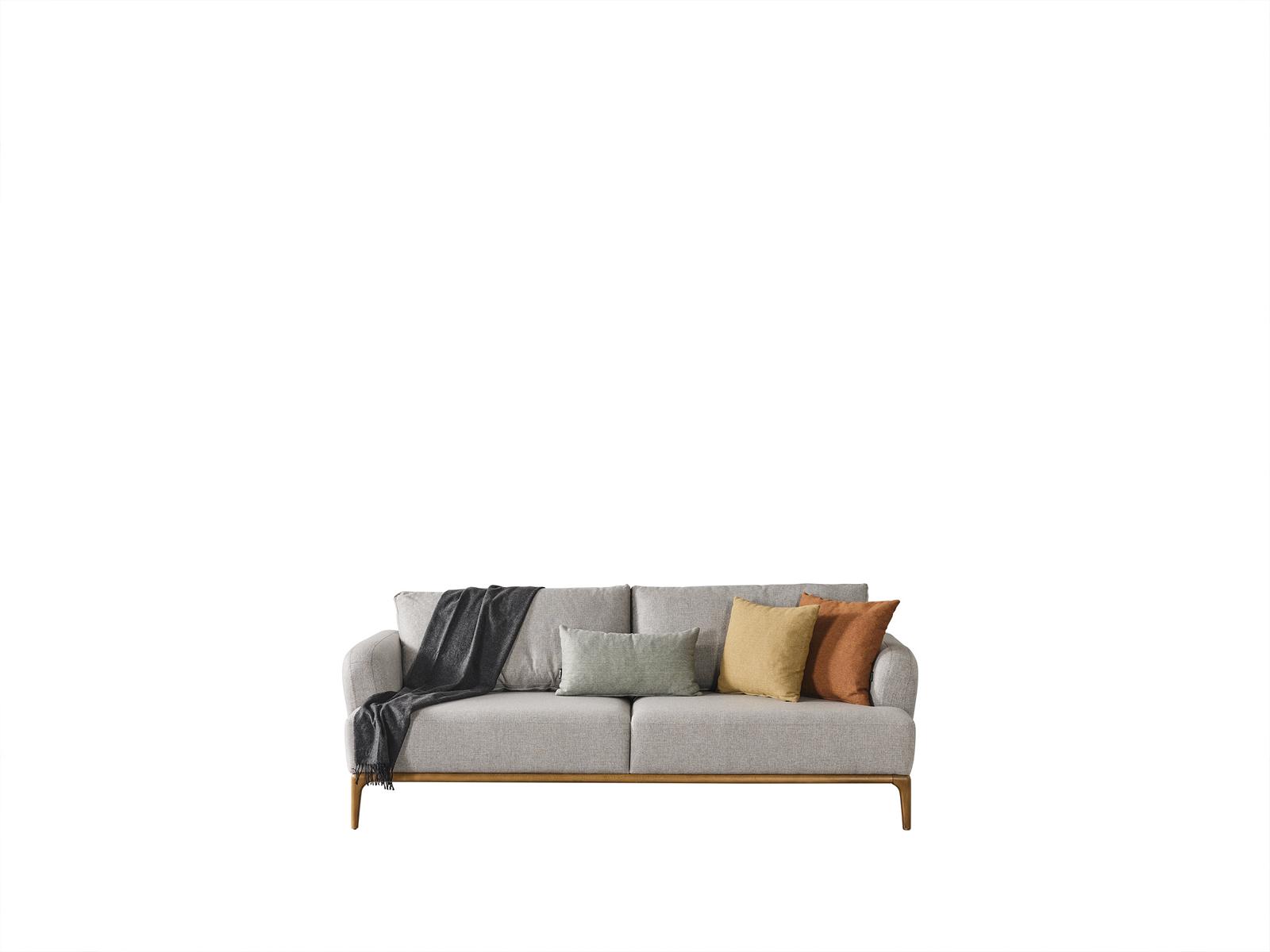 Sofa Couch Wohnzimmer Sofas Textil Stoff Polster Couchen xxl Dreisitzer