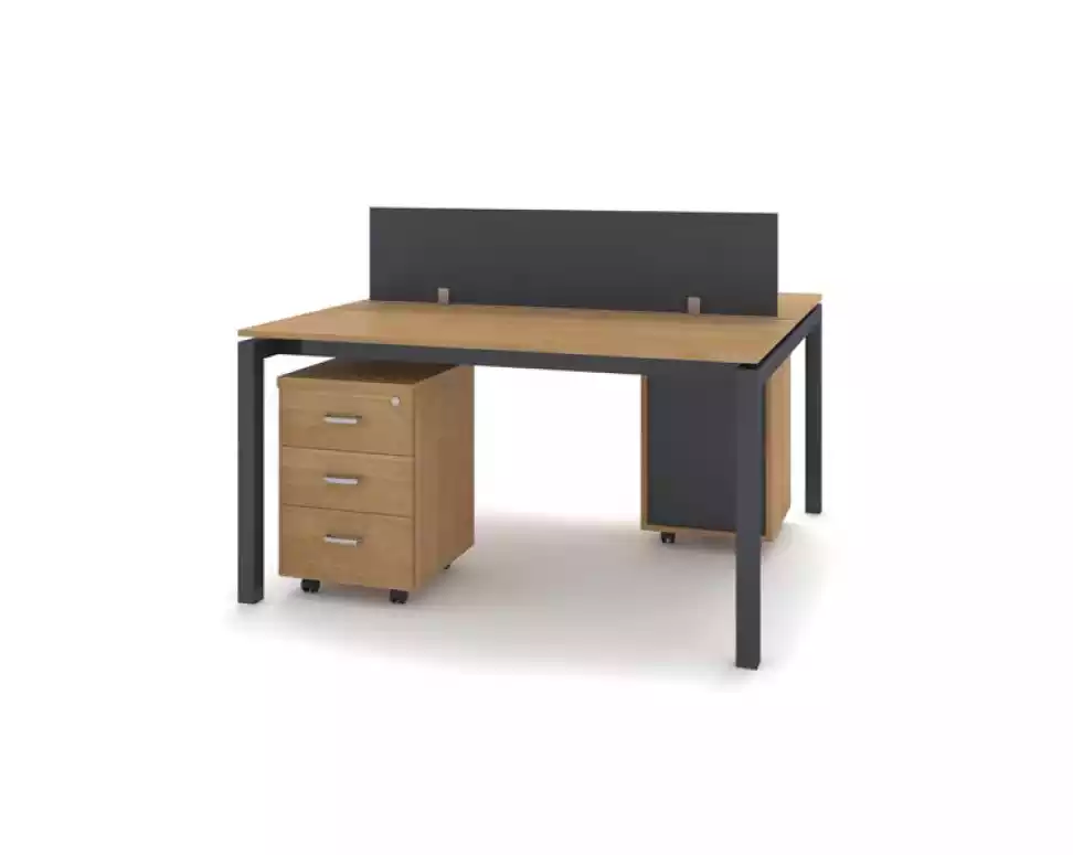 Büromöbel Set Zweier Schreibtisch Arbeitszimmer Tische Möbel Tisch