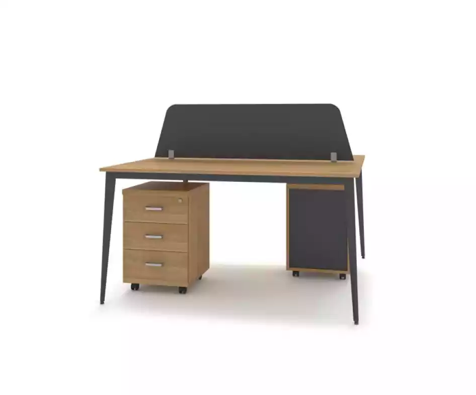 Büro Eckschreibtisch Tisch Möbel Tische 2 Personen Schreibtisch