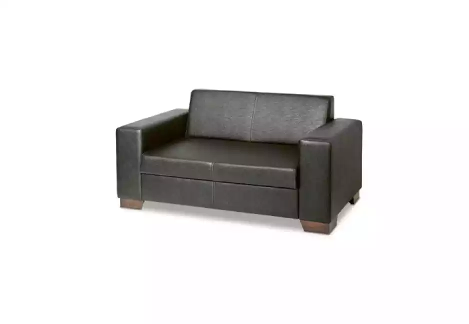 Zweisitzer Arbeitszimmermöbel Schwarz Büroeinrichtung Luxuriöse Sofa
