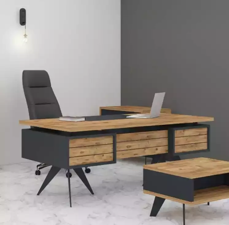 Büromöbel Luxuriöser Eckschreibtisch Arbeitszimmer Tisch Möbel Tische