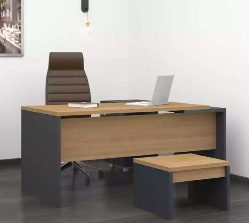 Eckschreibtisch Büro Möbel Holz Tisch Arbeitstisch Bürotisch Office