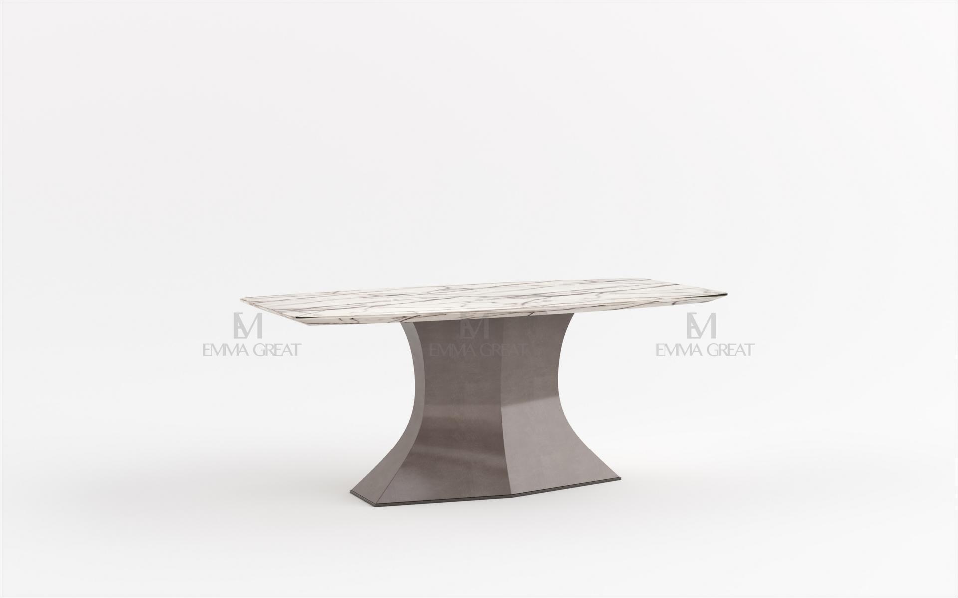 Esstisch Holztisch Marmor Tische Tisch Esszimmer Design Luxus Möbel 180x90cm