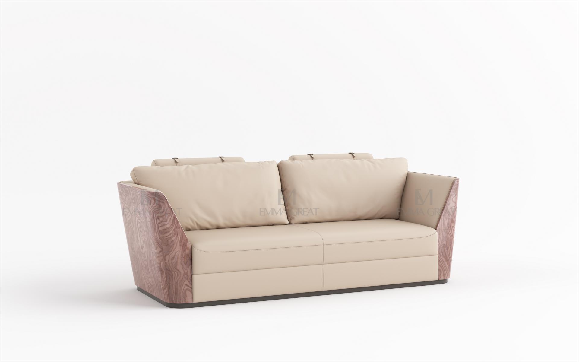 Design Zweisitzer Lounge Möbel 2 Sitzer Sofa Couch Polster Club Couchen Sofa