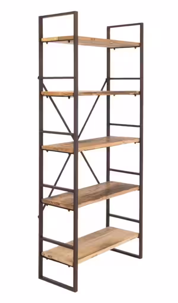 Regal Eisenregal ROSSINO Antik Braun
