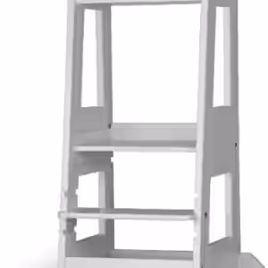 tiSsi® Entdeckerturm / Lernturm FELIX mitwachsend Buche massiv Weiß EAN:4260657580195